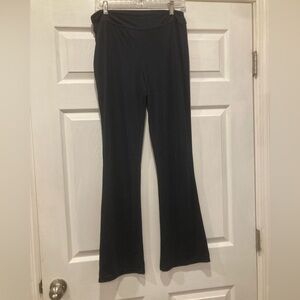St. Johns Bay Elegant Black Flare Pants
